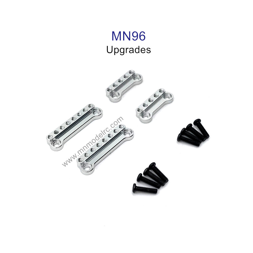 MN MODEL MN96 upgrade parts Shock Absorber Tower silver