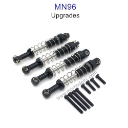 MN MODEL MN96 upgrade parts Metal Shocks black