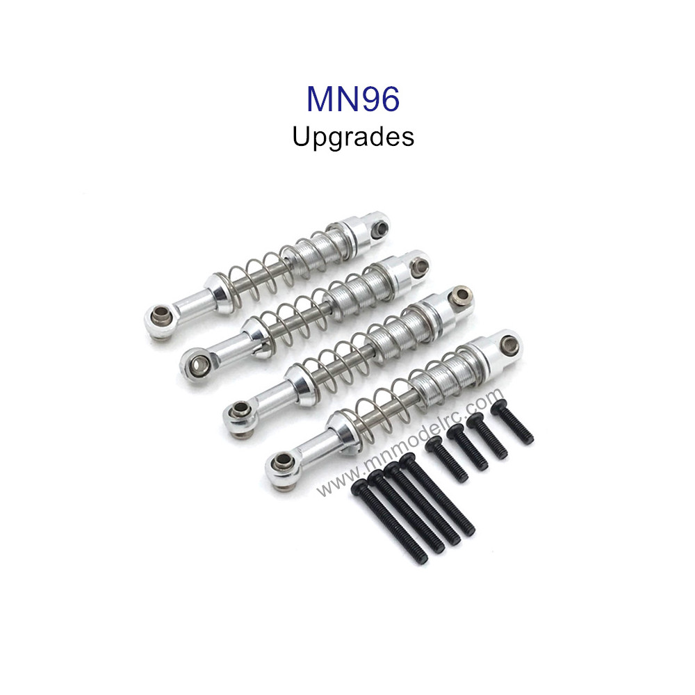MN MODEL MN96 upgrade parts Metal Shocks silver