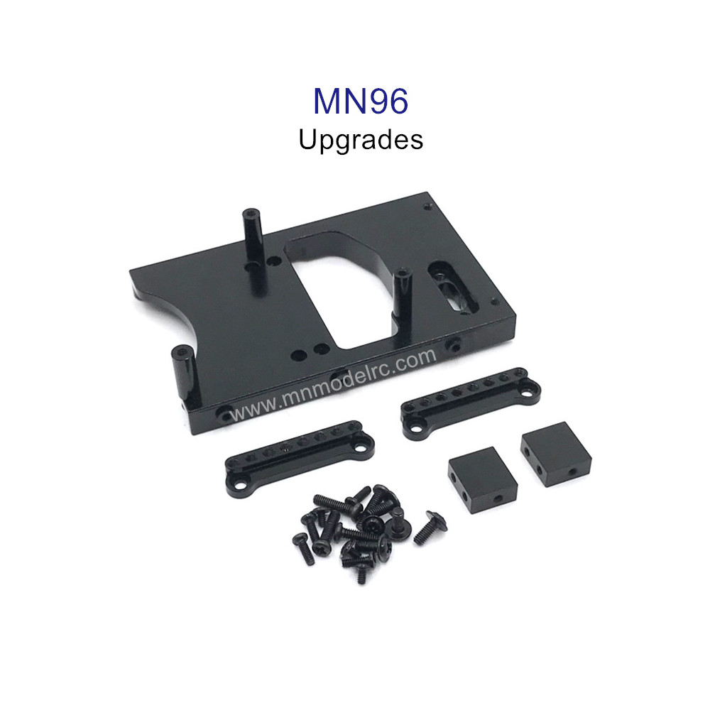 MN MODEL MN96 upgrade parts Servo Seat and Shocks Tower black