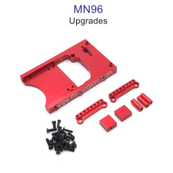 MN MODEL MN96 upgrade parts Servo Seat and Shocks Tower red