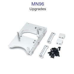 MN MODEL MN96 upgrade parts Servo Seat and Shocks Tower silver