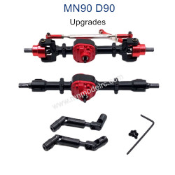 MN MODEL MN-90 Upgrade Parts Front and Rear Axle Assembly and Transmission Shaft black