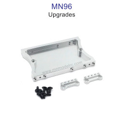 MN MODEL MN96 upgrade parts Shock Tower and Tail Plate silver