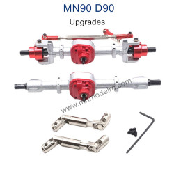 MN MODEL MN-90 Upgrade Parts Front and Rear Axle Assembly and Transmission Shaft silver