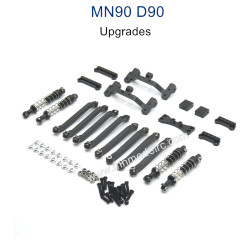 MN MODEL MN-90 Upgrade Parts Connect Rod And Shocks black