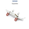 MN MODEL MN98 Upgrade Parts Metal Front Protector silver