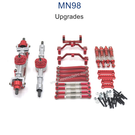 MN MODEL MN98 Upgrade Parts Metal Parts kit red