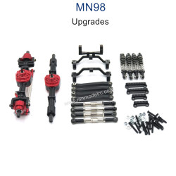 MN MODEL MN98 Upgrade Parts Metal Parts kit black