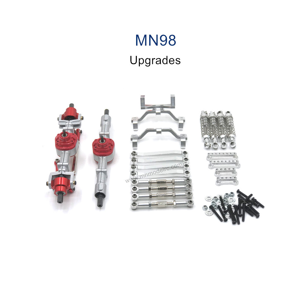 MN MODEL MN98 Upgrade Parts Metal Parts kit silver