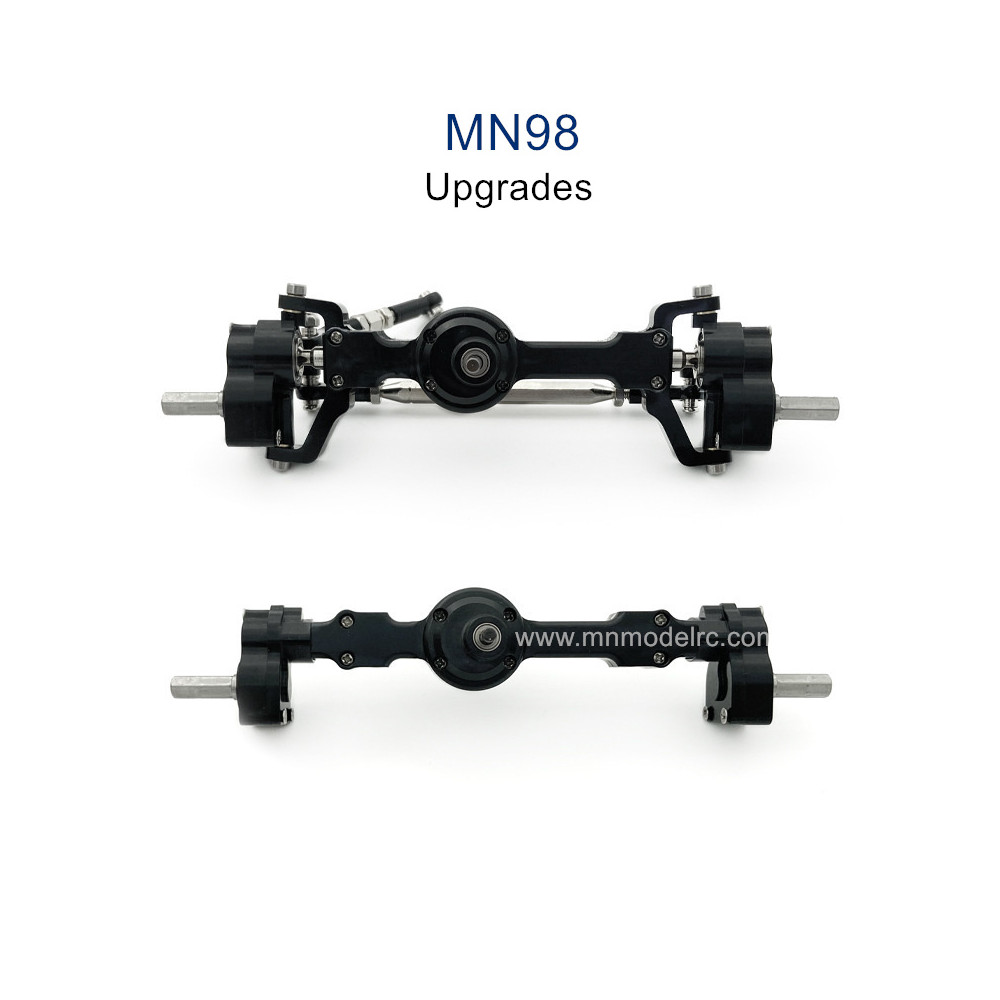 MN MODEL MN98 Upgrade Parts Servo Holder and Shock Seat black