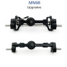 MN MODEL MN98 Upgrade Parts Servo Holder and Shock Seat black