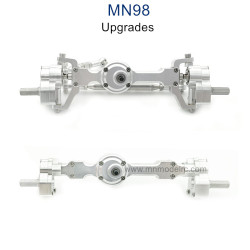 MN MODEL MN98 Upgrade Parts Servo Holder and Shock Seat silver