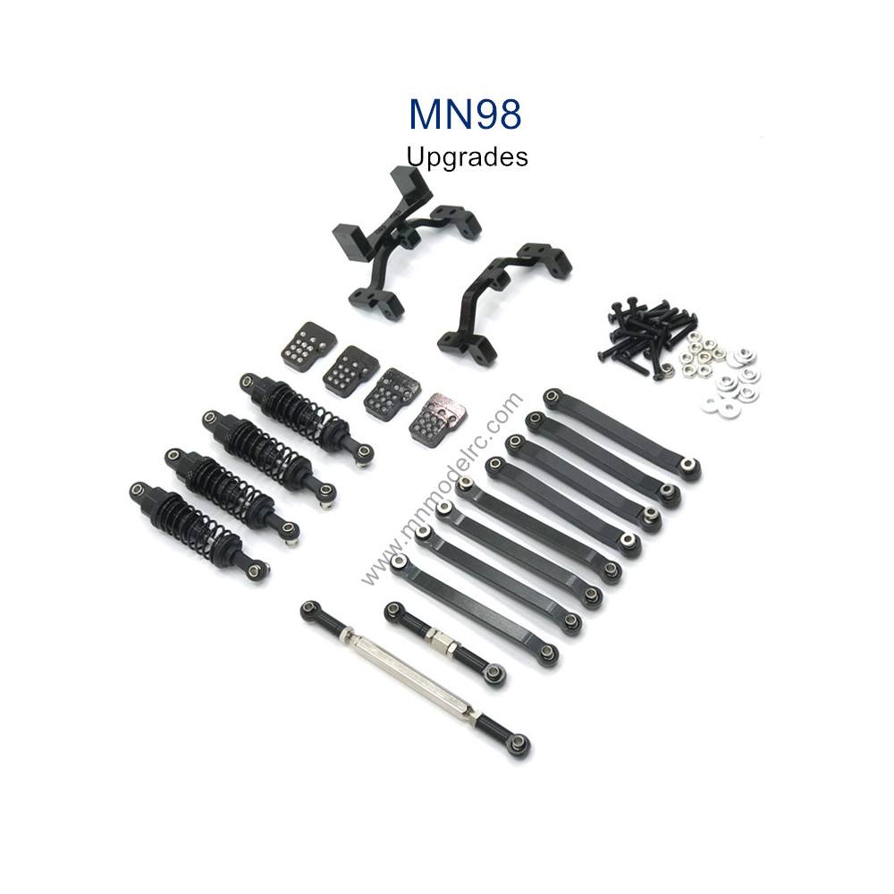 MN MODEL MN98 Upgrade Parts Shock absorber and Connect Rod