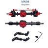 MN MODEL MN98 Upgrade Parts Front and Rear Axle Assembly and Transmission Shaft black