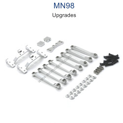 MN MODEL MN98 Upgrade Parts Connect Rod and Connect Rod seat silver