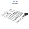 MN MODEL MN98 Upgrade Parts Connect Rod and Connect Rod seat silver