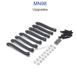 MN MODEL MN98 Upgrade Parts Fixing Connect Rod black