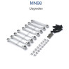 MN MODEL MN98 Upgrade Parts Fixing Connect Rod silver