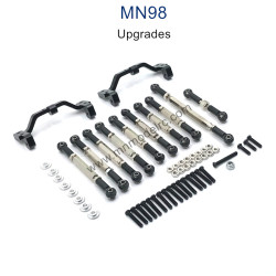 MN MODEL MN98 Upgrade Parts Connect Rods and Fixing Seat black