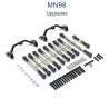 MN MODEL MN98 Upgrade Parts Connect Rods and Fixing Seat black