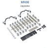 MN MODEL MN98 Upgrade Parts Connect Rods and Fixing Seat silver