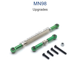 MN MODEL MN98 Upgrade Parts Steering and Servo Connect Rods green
