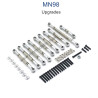 MN MODEL MN98 Upgrade Parts Connect Rods silver