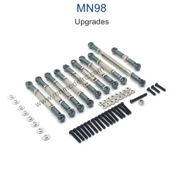 MN MODEL MN98 Upgrade Parts Connect Rods grey