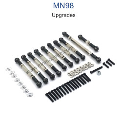 MN MODEL MN98 Upgrade Parts Connect Rods black