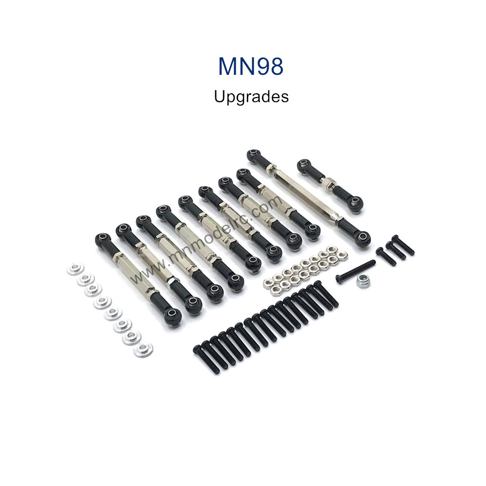 MN MODEL MN98 Upgrade Parts Connect Rods black