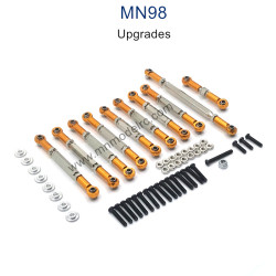 MN MODEL MN98 Upgrade Parts Connect Rods yellow