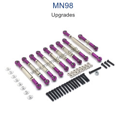 MN MODEL MN98 Upgrade Parts Connect Rods purple