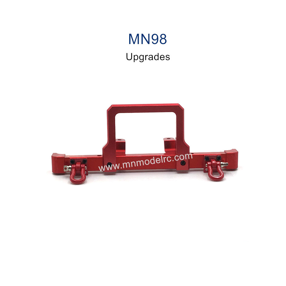 MN MODEL MN98 Upgrade Parts Front Protect Guard red