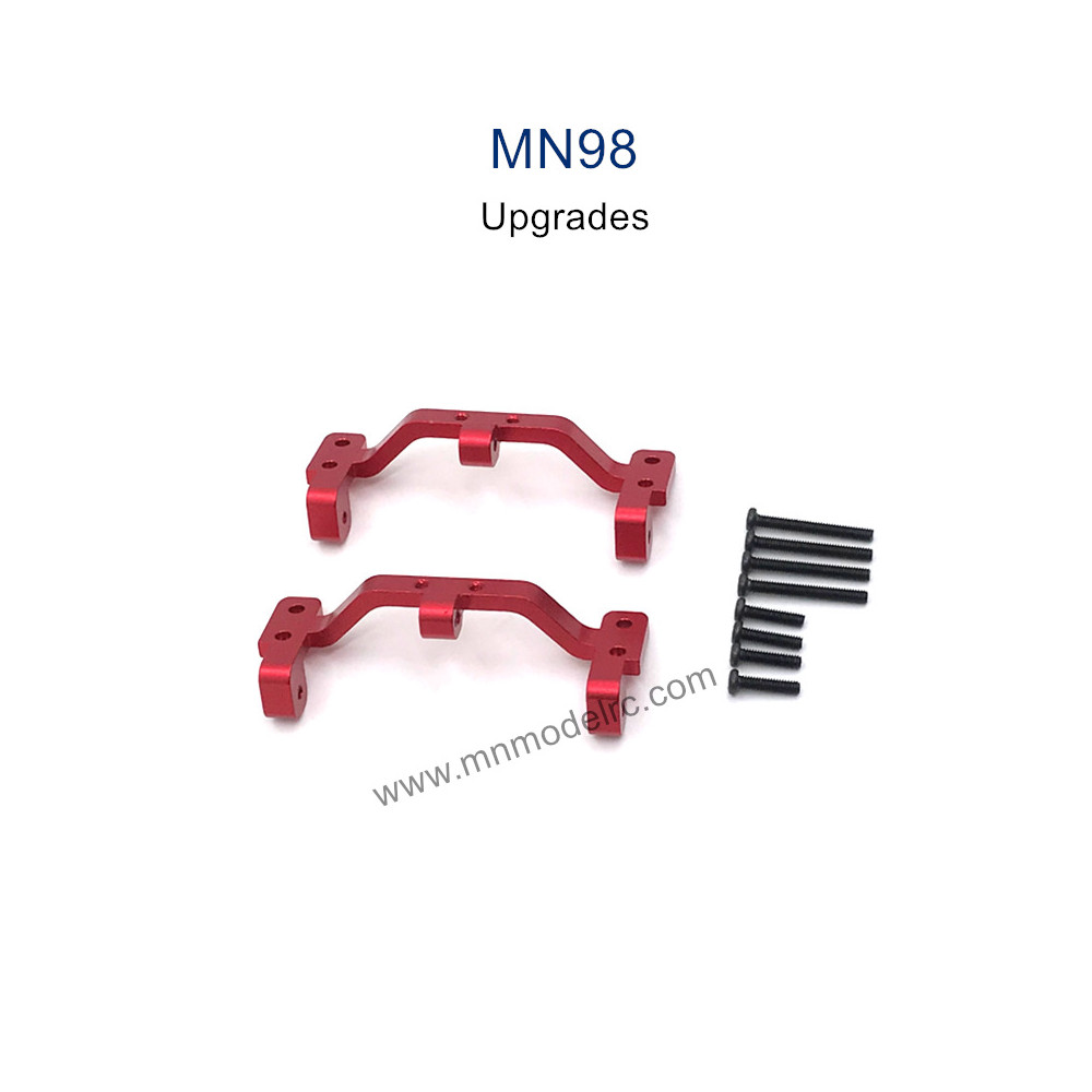 MN MODEL MN98 Upgrade Parts Metal Connect Rod Seat red