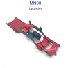 MN MODEL MN98 Upgrade Parts Metal Body Frame with Motor red
