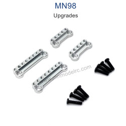 MN MODEL MN98 Upgrade Parts Shock Absorber Tower silver