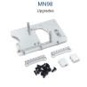 MN MODEL MN98 Upgrade Parts Servo Seat and Shocks Tower silver