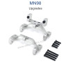 MN MODEL MN98 Upgrade Parts Connect Rod Seat and Rear Servo Seat silver