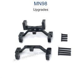MN MODEL MN98 Upgrade Parts Connect Rod Seat and Rear Servo Seat black