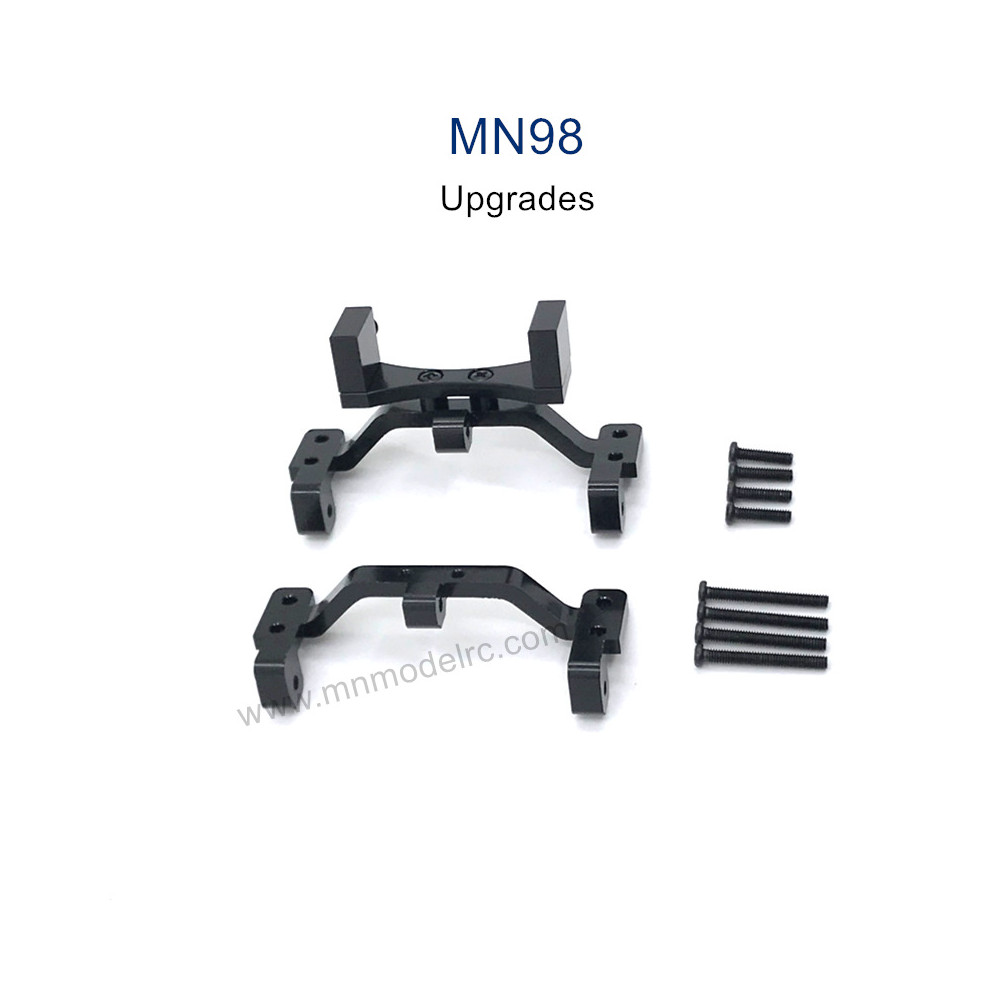 MN MODEL MN98 Upgrade Parts Connect Rod Seat and Rear Servo Seat black