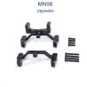 MN MODEL MN98 Upgrade Parts Connect Rod Seat and Rear Servo Seat black