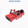 MN MODEL MN99S parts Car Shell Kit red