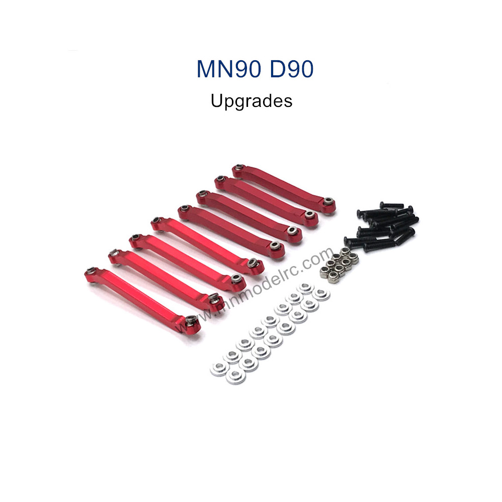 MN MODEL MN-90 Upgrade Parts Fixing Connect Rod red