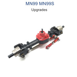 MN MODEL MN99S Upgrade parts Metal Front Axle Assembly black