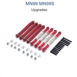 MN MODEL MN99S Upgrade parts Metal Connect Rods red