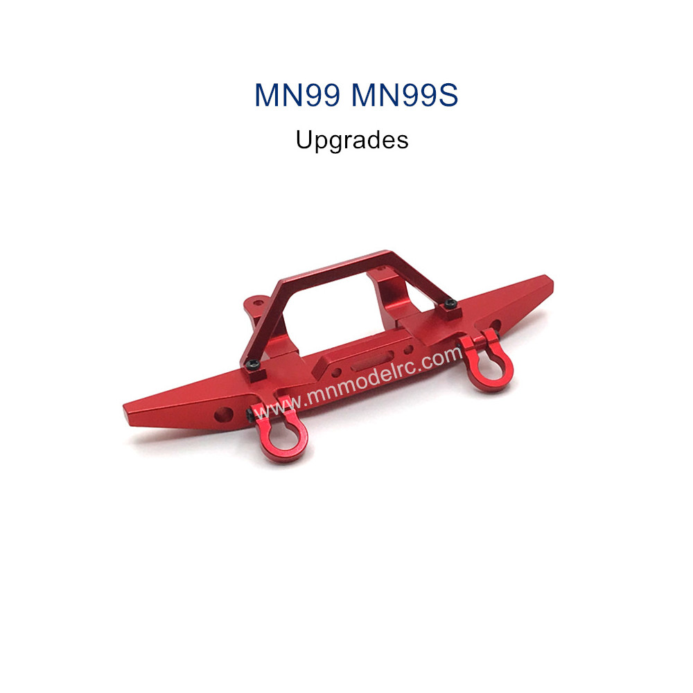 MN MODEL MN99S Upgrade parts Metal Front Protector red MN MODEL MN99S Upgrade parts Metal Front Protector red