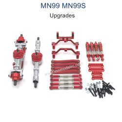 MN MODEL MN99S Upgrade parts Metal Parts kit red