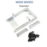 MODEL MN99S Upgrade parts Servo Holder and Shock Seat silver