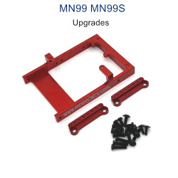 MODEL MN99S Upgrade parts Servo Holder and Shock Seat red